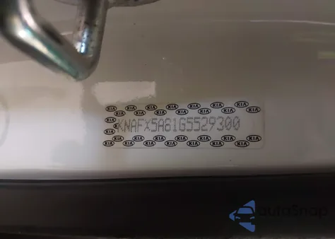 2016 Kia Forte Ex z USA, uszkodzony, nr VIN KNAFX5A81G5529300